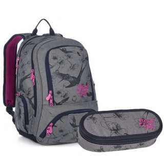 Školská taška - batoh, set, zostava - Školské nastavenie TOPGAL BACKPACK + CASE CASE CASE