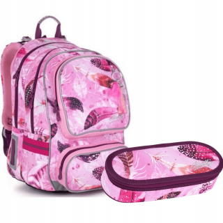Školská taška - batoh, set, zostava - Školské nastavenie TOPGAL BACKPACK + CASE CASE PASE