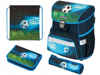 Aktovka školská taška - SchoolBag School Bag Herlitz Loop Ball 4in1