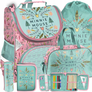 Aktovka školská taška - Schoolbag Schoolbag Mouse Minnie do 1 triedy