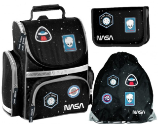 Aktovka školská taška - SchoolBag Schoolbag Paso Kosmos (NASA) 3IN1