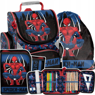 Aktovka školská taška - Schoolbag Synister Spiderman Paso
