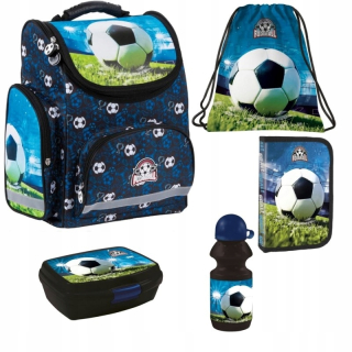 Aktovka školská taška - Školská set Satchel Bag ceruzka Case Blower Ball