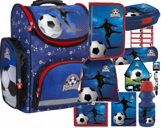Aktovka školská taška - Satchel Set Football Pencil Case 11W1 vrece