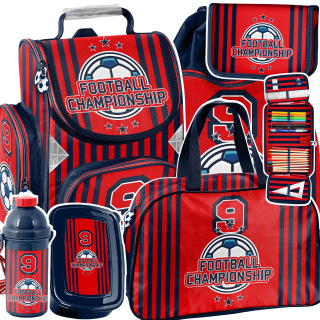 Aktovka školská taška - Školská Satchel Set pre Boyfriend Football