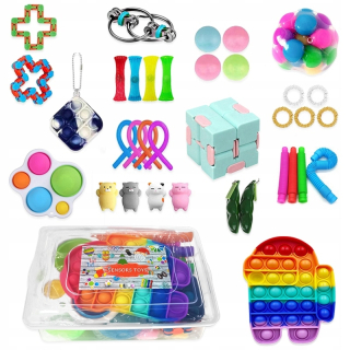 TOY STORY - Sada Fidget Toys Bubble Antirters Hračky