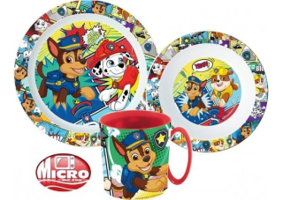 PAW Patrol - Dog Dinnerware Set Patrol pre mikrovlnnú rúru
