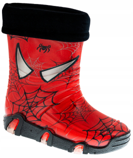 SPIDERMAN - Zetpol Childs Child Child Boots 39 Príspevok 35/36