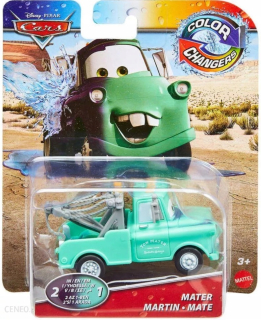 McQueen - Scremble Blue mení farbu automobilov Mattel