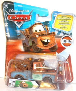 McQueen - Šrot so svietidiel Autá 1:55 Disney Mattel