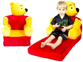 Medvedík Pú - Žlté detské Archbell PofA Winnie POOH Disnay%