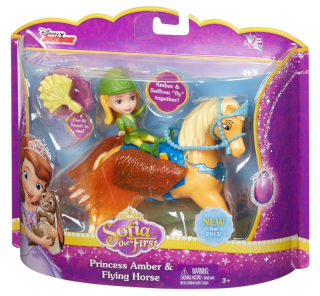 Princezna sofia - Zosia Princess Amber Pegaz Szafran CKB25
