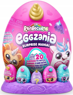 ZURU Rainbocorns Eggzania Surprise Mania Plyšový maskot 1 ks.