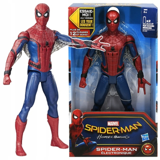 SPIDERMAN - Hračkársky spiderman veľký figúrka 30 cm so zvukmi