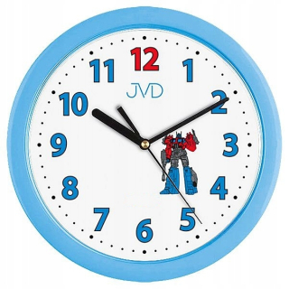 TRANSFORMERS - JVD Hodiny Deti 25 cm Transformátory H12.6