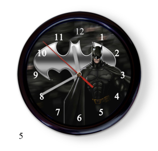 BATMAN -  Nástenné hodiny Batman pre veľký darček