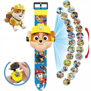 PAW Patrol - Digitálne hodinky PSI Patrol Chease s PR DSS 4