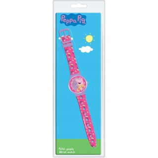 Pepa Pig - Analógové hodinky v Peppa Diakakis Blister