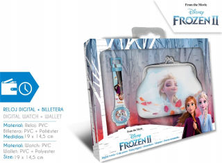 Elsa Frozen - Digitálne hodinky s zamrznutým prenasledovateľom - Ice Land