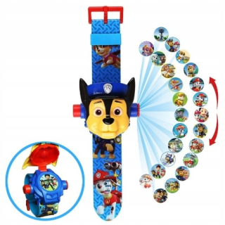 PAW Patrol - Detské hodinky PSI PATROL s projektorom