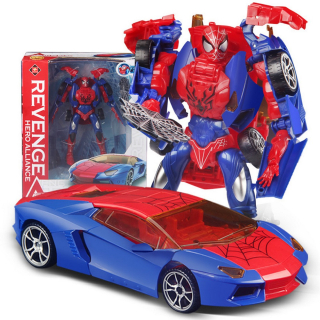 SPIDERMAN - Pomsta spiderman deformation robot hračky