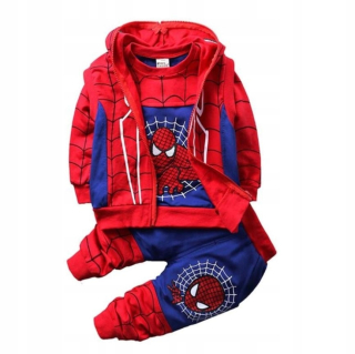 SPIDERMAN - Sada 3 kusov Jacket bundy nohavice Spiderman 100
