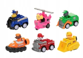 PAW Patrol - Sada 6 kusov PSI PATROL