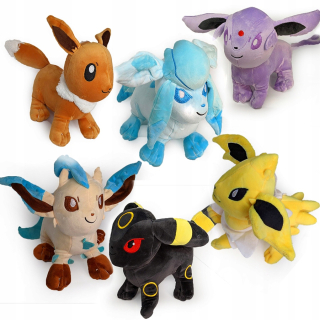 Pokémoni - Sada 6 x Maskot Plush Pokemon