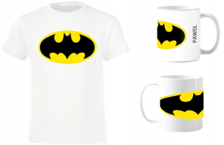BATMAN -  * SET * BATMAN XS T-SHIRL + MUG