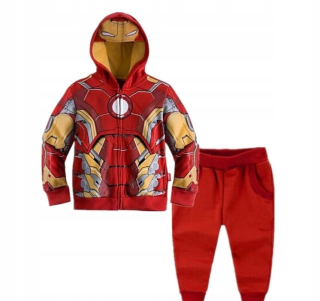 HULK - Nastaviť Iron Man Hulk Captain nohavice 110