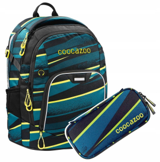 Školská taška - batoh, set, zostava - COOCAZOO BACKPACK A RAYDAY WILD SOLOCK