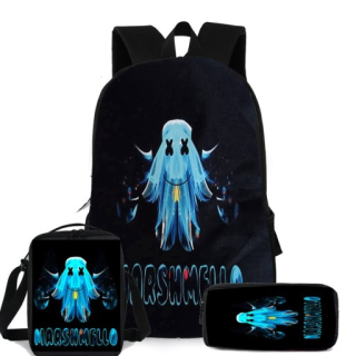 Školská taška - batoh, set, zostava - Nastaviť DJ Marshmello School Backpack Puzdro ceruzky