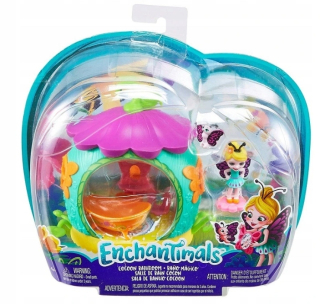 ENCHANTIMALS - Nastaviť Enchantimals Kúpeľňa Butterflies FXM96 / FXM97