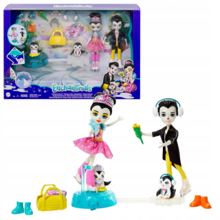 ENCHANTIMALS - Sada enchantimals tancuje na ľade mattel