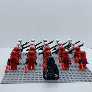 STAR WARS - Sada bojovníkových blokov Star Wars Wars