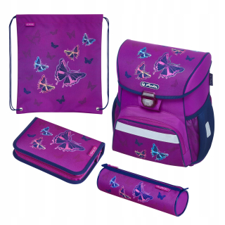 Súprava herlitz loop glitter butterfly