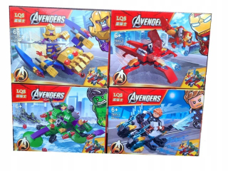 HULK - Avengers blokuje viac ako 389 Hulk Thor Bricks