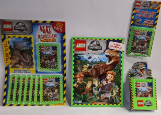 Jurský svet - Sada Lego Jurassic World Album 20 Vrecúška Nakle