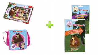 Máša a medveď - Sada Masha a Bear Puzzle Rezervovať