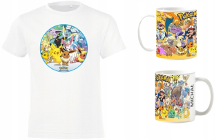 * SET * Pokemon XS T-Shirt + MUG