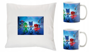 Pyžamasky - * SET * PIDŻAMERSE PILLOW + MUG