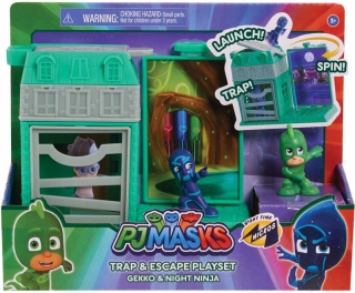 Pyžamasky - Kit Pidżmersi Trap Figurine Gekson a noc n