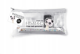 Súprava Puzdro na ceruzku s peračníkom Patagom Panda