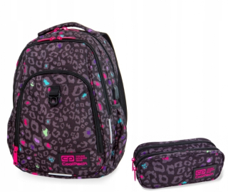 Detský batoh - Sada batohu + COOLPACK CP Black Panther