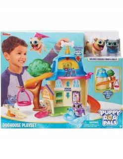 BING A PRIATELIA - Puppy Dog Bals Chata Set + 2 Figurines