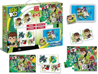 BEN 10 - Sada hádaniek a hier 4in1 Clementoni 76EL Ben 10