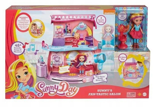 Bábika Sunny Day  - Sada kozmetického salónu slnečný deň DYD12 MATTEL 3+