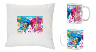 Shimmer a Shine - * Nastavte * Shimmer a Shine Pilllow + MUG