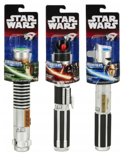 STAR WARS - Star Wars 3x svetelný meč