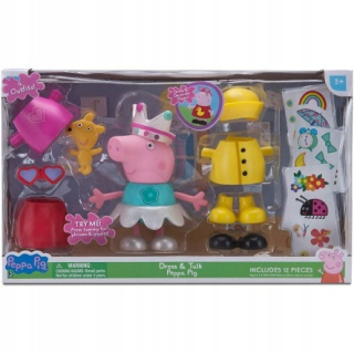 Pepa Pig - Sada peppa ošípaných hovorí + oblečenie